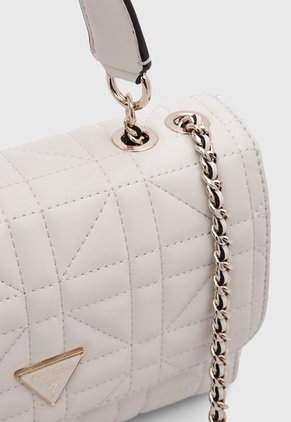 Bolso GUESS Edita Beige Claro