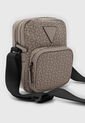 Bolso Manos Libres GUESS Warner Taupe de Guess
