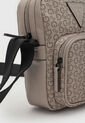 Bolso Manos Libres GUESS Warner Taupe de Guess