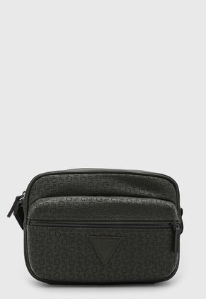 Bolso Manos Libres GUESS Warner Verde Militar
