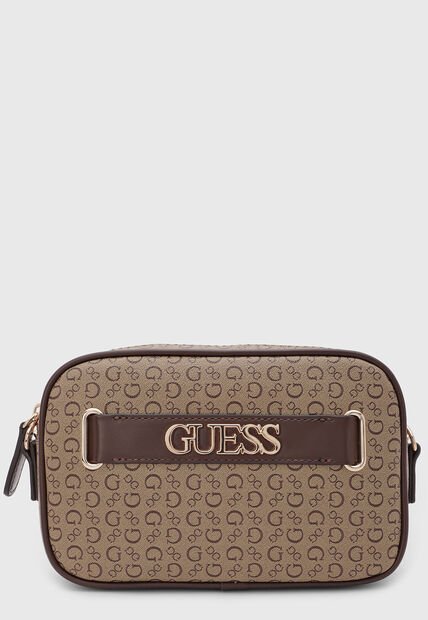 Bolso Manos Libres GUESS Danica Mini Café