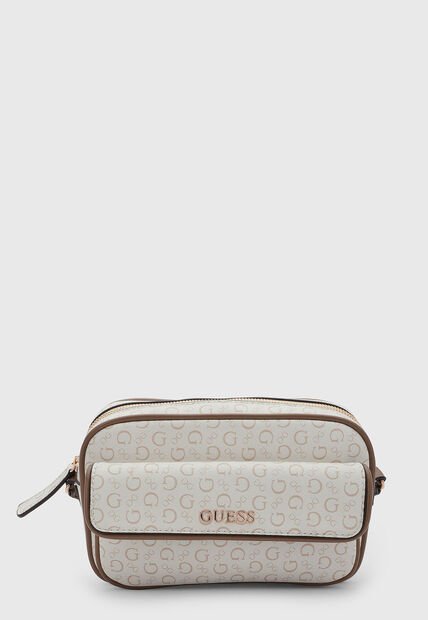 Bolso Manos Libres GUESS Erin Mini Marfil
