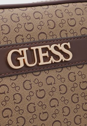 Bolso Manos Libres GUESS Danica Mini Café