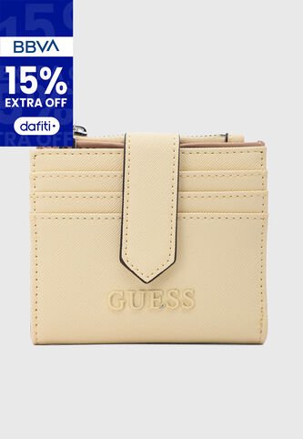 Billetera GUESS Remy SLG Amarillo Guess