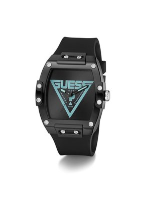 Relojes Guess Hombre Phoenix. Silicona Negro GW1072G1