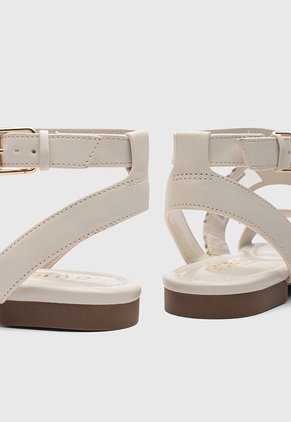 Sandalias Planas GUESS Penela 3 Marfil