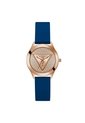 Reloj Guess Mujer Glitz Plaque. Silicona Azul GW0745L4 de Guess