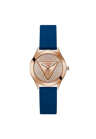 Reloj Guess Mujer Glitz Plaque. Silicona Azul GW0745L4 Guess