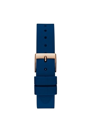 Reloj Guess Mujer Glitz Plaque. Silicona Azul GW0745L4