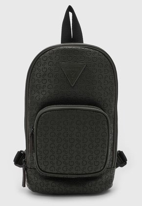 Morral GUESS Warner Verde Militar