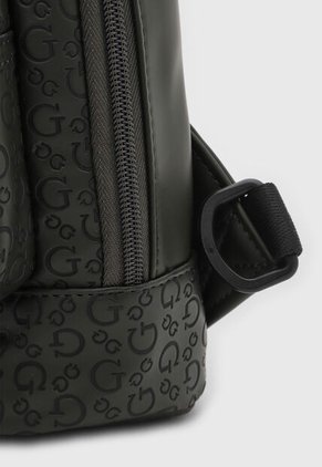 Morral GUESS Warner Verde Militar
