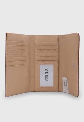 Billetera GUESS Jillian Slg Café