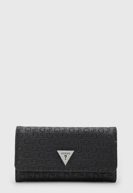 Billetera GUESS Jillian Slg Negro