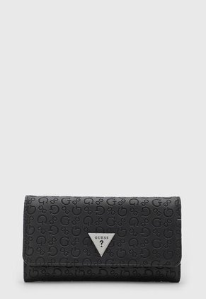 Billetera GUESS Jillian Slg Negro