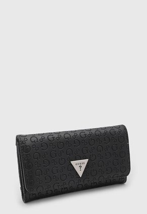 Billetera GUESS Jillian Slg Negro