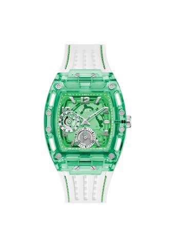 Reloj Guess Hombre Phoenix. Silicona Blanco GW0499G10 Guess
