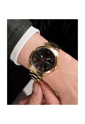 Reloj Guess Hombre Monte. Acero Inoxidable Color Dorado GW0804G3