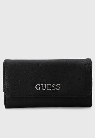 Billetera GUESS Abbas SLG Negro Guess