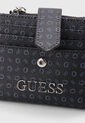 Billetera GUESS Abbas SLG Azul de Guess