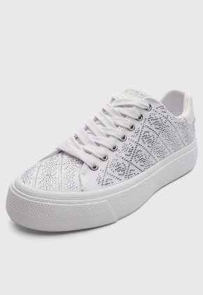 Tenis GUESS Joeraya Blanco