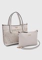 Bolso GUESS Letty 2 en 1 Mini Beige de Guess
