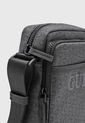 Bolso Manos Libres Gris Oscuro-Negro GUESS de Guess