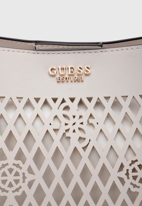 Bolso GUESS Letty 2 en 1 Mini Beige