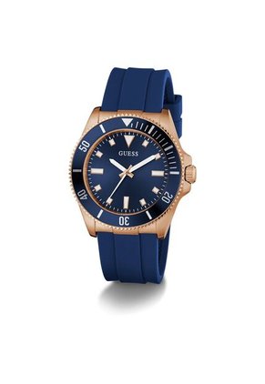 Reloj Guess Hombre Cliff. Silicona Azul GW0969G3