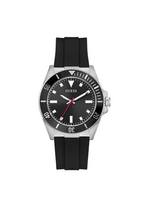Reloj Guess Hombre Cliff. Silicona Negro GW0969G1