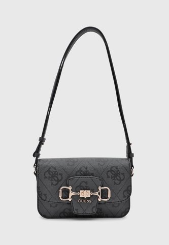 Bolso Manos Libres GUESS Janie Gris Oscuro Guess