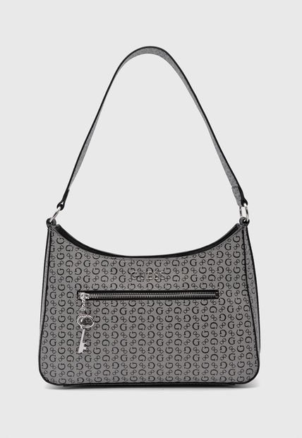 Bolso Manos Libres Gris-Negro GUESS