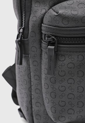 Morral GUESS Insignia Gris Oscuro