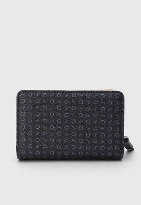 Billetera GUESS Abbas SLG Azul Navy