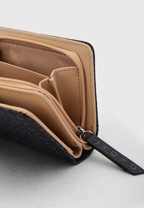 Billetera GUESS Abbas SLG Azul Navy