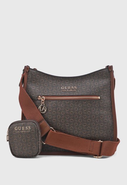 Bolso Café-Marrón-Dorado GUESS