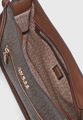 Bolso Café-Marrón-Dorado GUESS