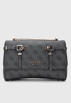 Bolso Manos Libres GUESS Leona Gris Oscuro