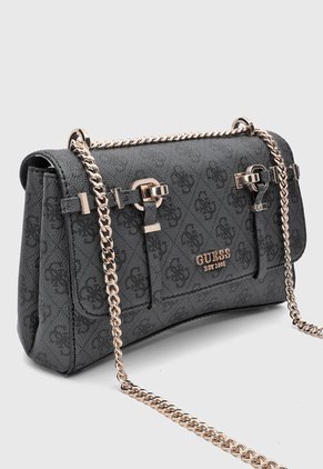 Bolso Manos Libres GUESS Leona Gris Oscuro