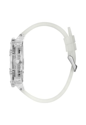Reloj Guess Hombre King. Silicona Transparente GW1142G1