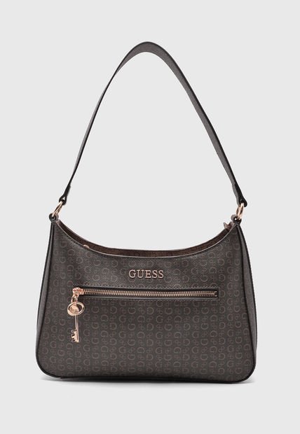 Bolso Manos Libres Marrón GUESS