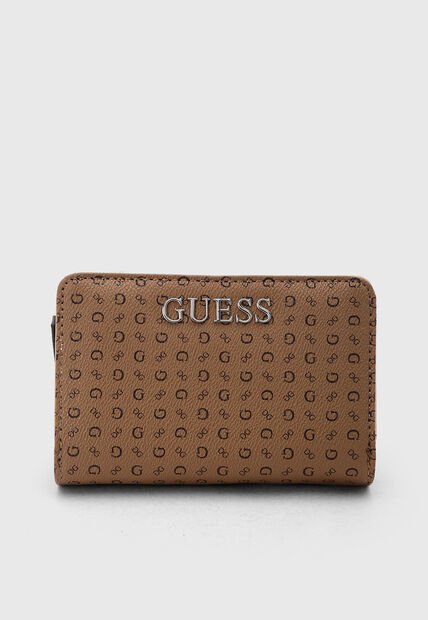 Billetera GUESS Abbas SLG Café