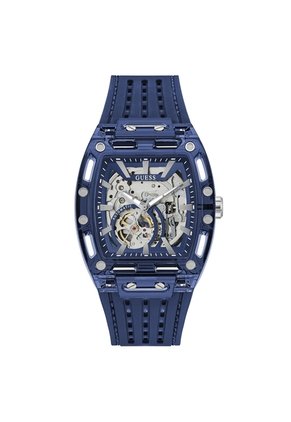 Relojes Guess Hombre Phoenix. Silicona Azul GW1073G1