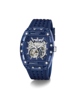 Relojes Guess Hombre Phoenix. Silicona Azul GW1073G1