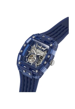 Relojes Guess Hombre Phoenix. Silicona Azul GW1073G1
