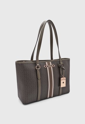 Bolso Guess Raquel Carryall Marrón