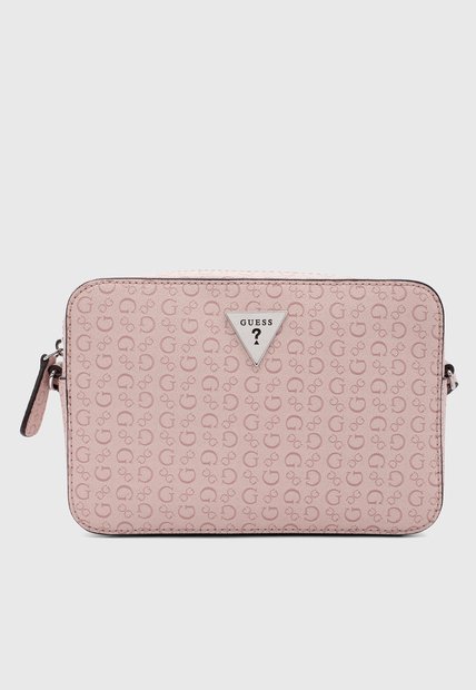 Bolso Manos Libres Guess Lilia Mini Rosa