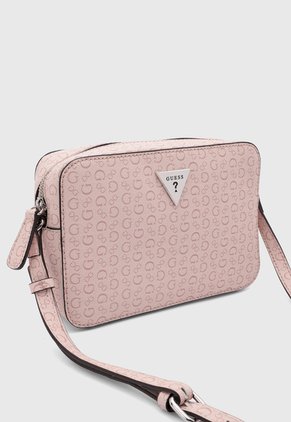 Bolso Manos Libres Guess Lilia Mini Rosa