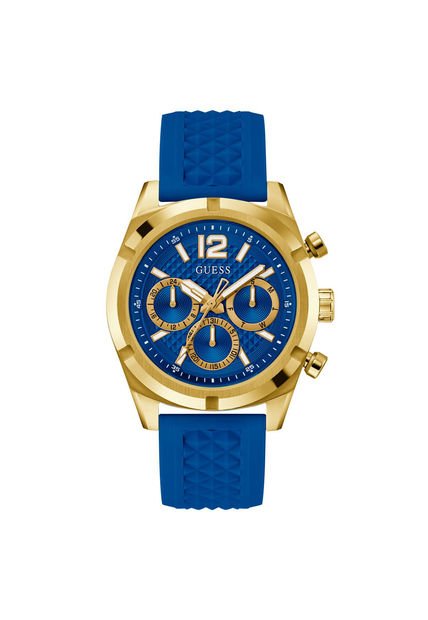 Reloj Guess Hombre RESISTANCE. Silicona Azul GW0729G1