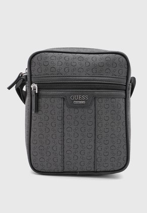Bolso Manos Libres GUESS West Adams Gris Oscuro