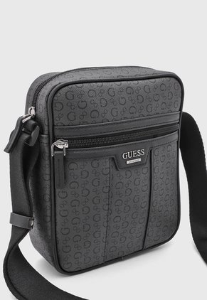 Bolso Manos Libres GUESS West Adams Gris Oscuro